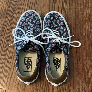 Paisley Vans sneakers